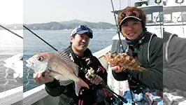 BinBinソルト 24 日本三大急潮流に挑め！ビンビン鯛カブラで春のノッコミ真鯛捕獲！！