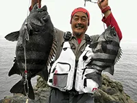磯釣りギャラリー ～三重県梅雨の石鯛釣り～