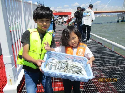 尼崎市立魚つり公園の2021年5月29日(土)3枚目の写真