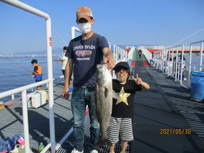 尼崎市立魚つり公園の2021年5月30日(日)1枚目の写真