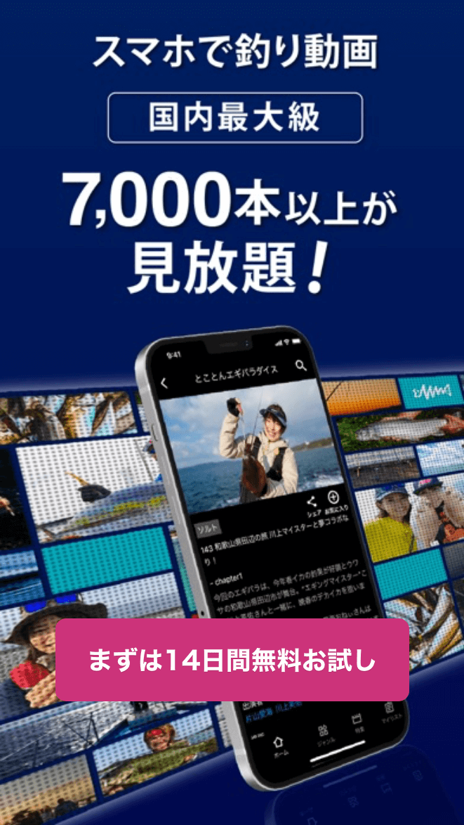 釣りビジョンVOD