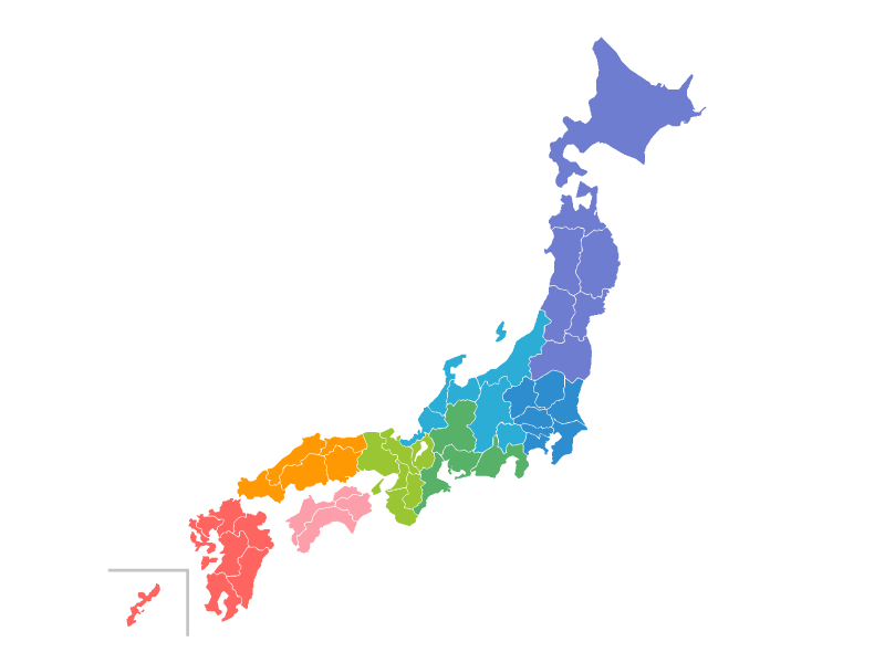 日本地図