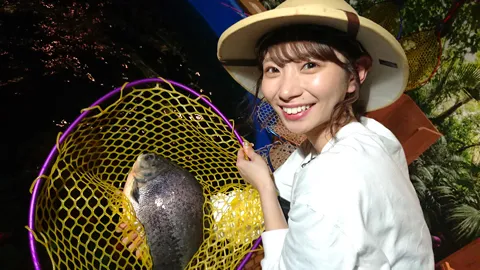 釣りガチャ フィッシングSCOOP3 アマゾンの魚が釣れる釣堀！？