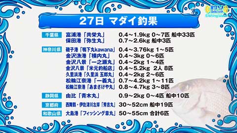 FishingWave 「ノッコミマダイ!魚の産卵って?」