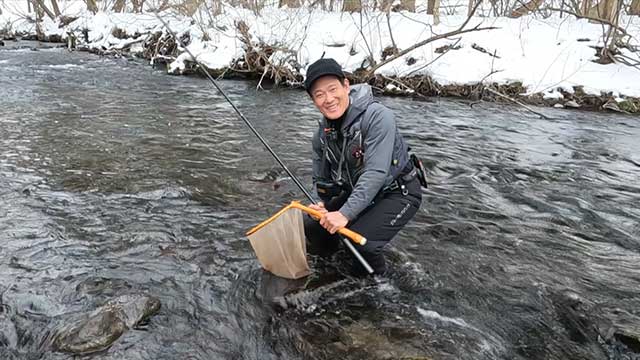 FishingWave 「井上聡に訊く!旬のワカサギ情報 / 井上聡に訊く!渓流解禁初期の楽しみ方」 メイン