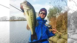 バスギャラリー 大寒波直後！難攻不落の遠賀川攻略！