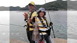 とことんエギパラダイス 63 愛媛県由良半島の旅 重鎮登場に祐子おねぃさんタジタジなり！？