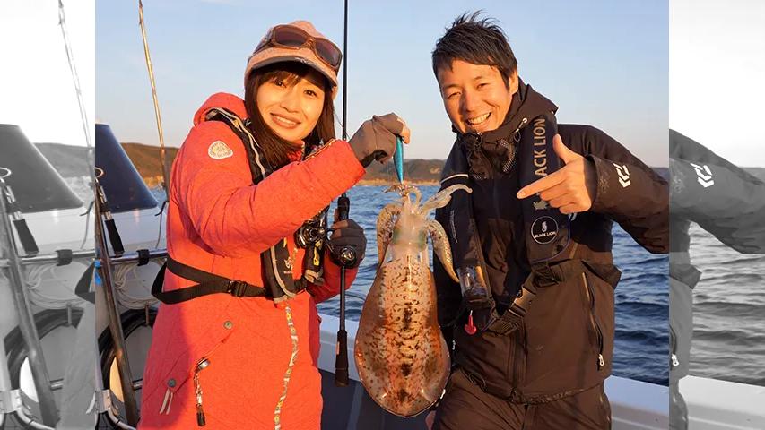 とことんエギパラダイス 129 和歌山県田辺の旅 特別編 代打 祐子おねぃさんでティップランなり 釣りビジョン
