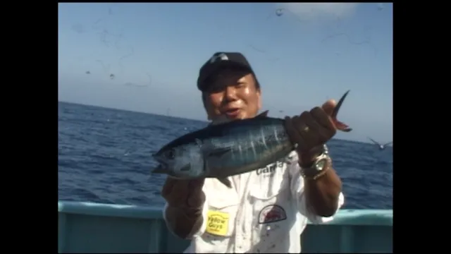 釣豪妙技！ カツオの1本釣り 