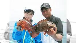 大漁 関東沖釣り爆釣会 その112 出た 番組史上最大サイズ 洲崎沖の特大カサゴ 釣りビジョン