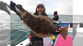 大漁！関東沖釣り爆釣会 その143 外房大原沖のブランド魚！寒ビラメに挑戦