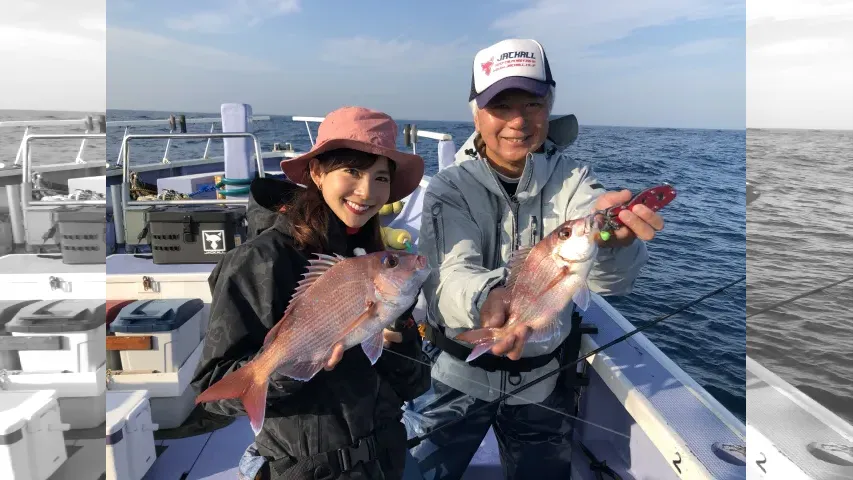 7 千葉県大原港 ひとつテンヤマダイ テクニカルなテンヤマダイ釣りでスキルアップを目指す～修行編～