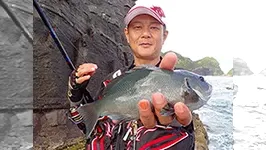 宮崎県北浦 低気圧通過後の梅雨グレ攻略