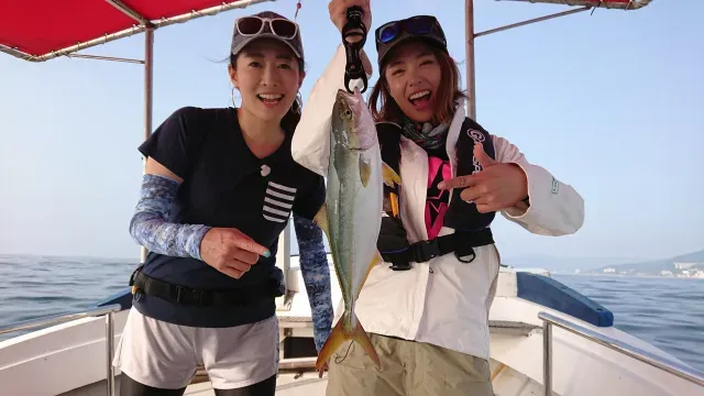釣りたガール！ 濃いめ 2 ヒットパターンを導き出せ！干物グラドルと兵庫県明石市で青物ジギング！