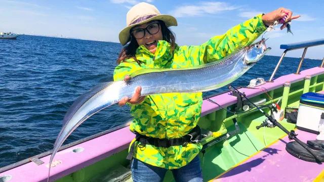 G World 1 東京湾 テンヤタチウオでドラゴンを狙え 釣りビジョン