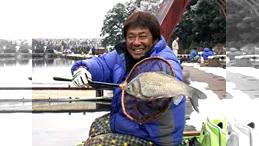 ヘラブナ漫遊記 其の五十八　雪景色の管理場　段底で攻略