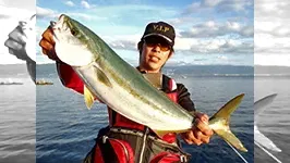 旬の釣り 堤防での両軸遠投カゴ釣り