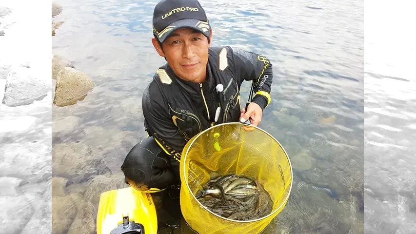 鮎2017 富山県神通川 爽快な瀬釣りを楽しむ
