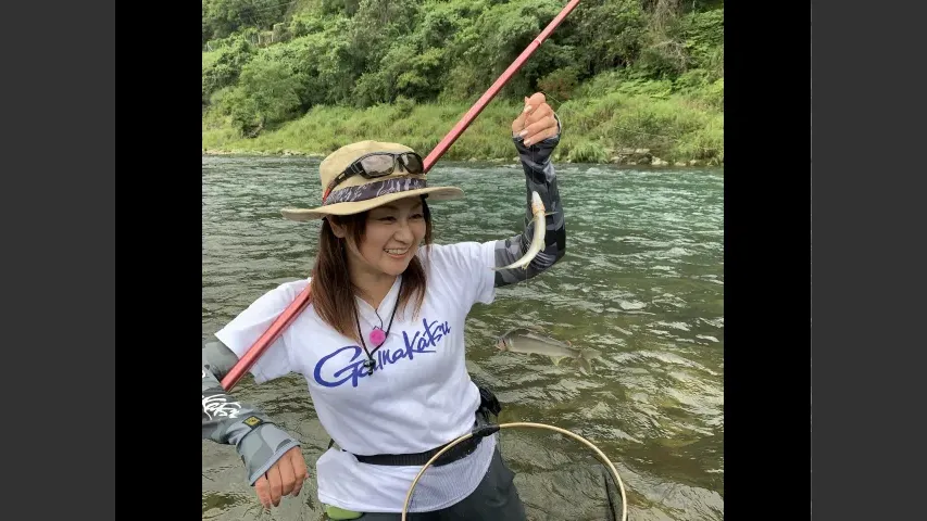 鮎2019 古座川の美女鮎求める女子鮎旅