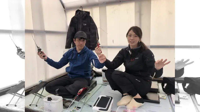 ワカサギマニアックス 14 久保田稔＠福島県桧原湖北部
