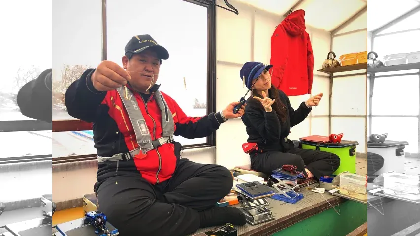 ワカサギマニアックス 16 松田克久＠福島県桧原湖南部