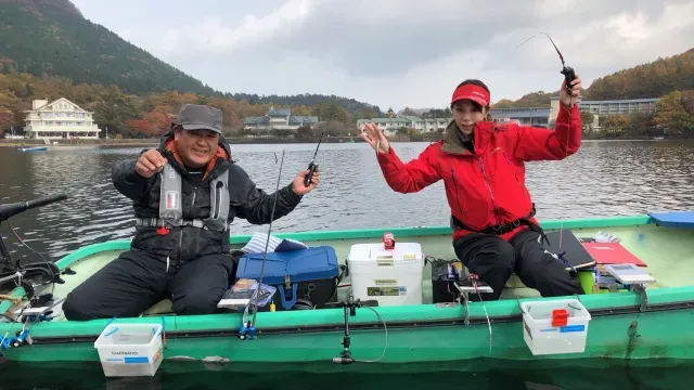 ワカサギマニアックス 18 松田克久＠群馬県榛名湖