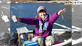 こちら東海です。 その114 即！束釣り！入鹿池のボートワカサギ