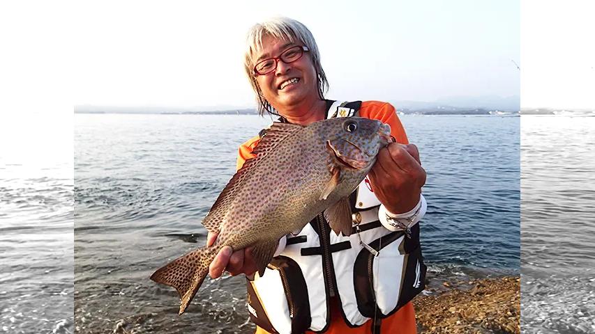 投げ釣りギャラリー 夏の夜の大勝負！興奮の磯モン狙い