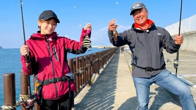 関西発めちゃめちゃ釣りたい 9 秋の海釣り公園で楽しむカワハギ五目とガシラ釣り 釣りビジョン