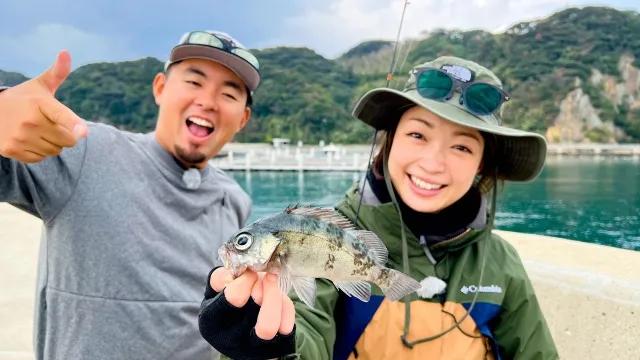 発見 すごかby九州 3 福岡県宗像大島 海釣り公園でメバル爆釣 釣りビジョン