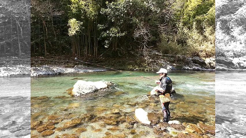 伝心伝承 1 高知県 四万十川水系 早春の渓で興じるアマゴ釣り 釣りビジョン