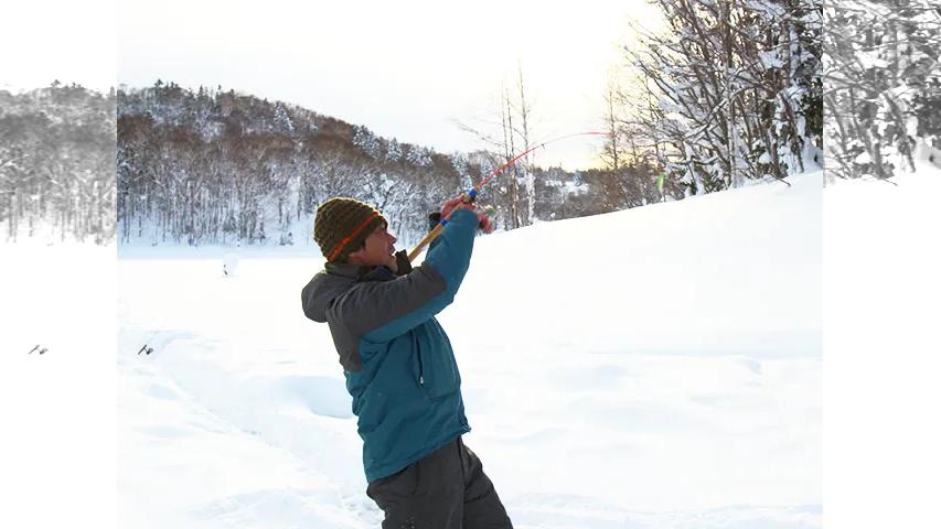 Fishing Cafe 第66回 幻に逢える湖、北海道朱鞠内湖 冬編