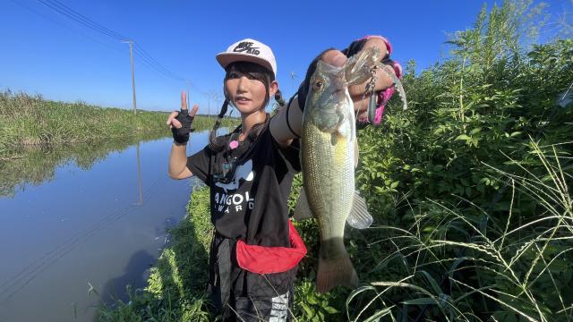 バスギャラリー 人気YouTuber・魚住つばき 霞ヶ浦水系でオカッパリに挑戦！ 6