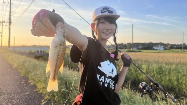 バスギャラリー 人気YouTuber・魚住つばき 霞ヶ浦水系でオカッパリに挑戦！ 6