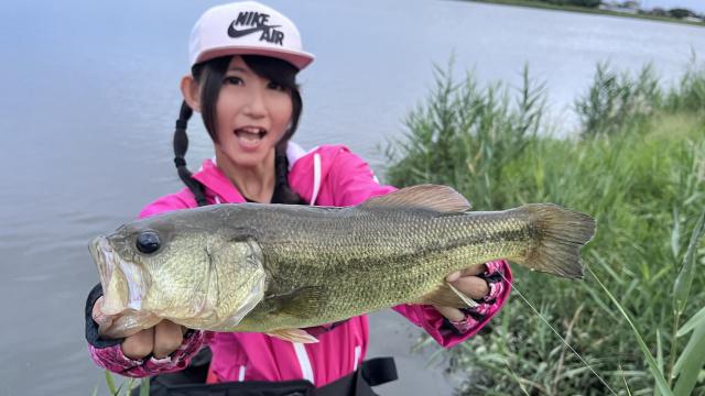 バスギャラリー 人気YouTuber・魚住つばき 霞ヶ浦水系でオカッパリに挑戦！ 6