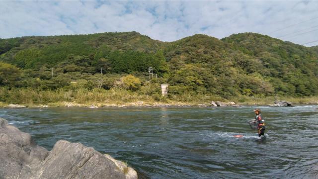 G WORLD 3 シーズン終盤 高知県四万十川に巨大鮎を求める！ 9