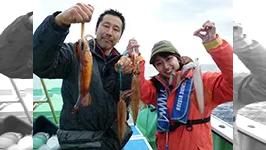 大漁！関東沖釣り爆釣会 その107　透き通ったイカ刺しを求めて！相模湾のヤリイカ