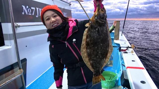 きょうも大漁！関東沖釣り爆釣会 11 茨城県波崎沖のヒラメ