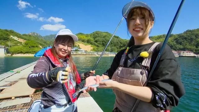 釣りはロマンス！中四国 2 絶景でロマンス！広島県笹子島ビーチでエサ釣りに挑戦