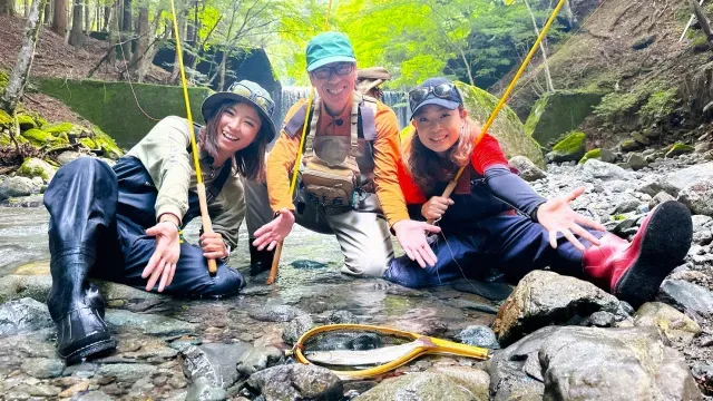休日は釣りに夢中！ 38 初の関東遠征！神奈川県丹沢でテンカラに夢中！