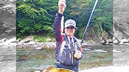 鮎2014 今そこにある条件を釣る　静岡県藁科川
