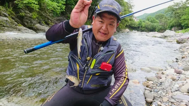 鮎2021 地元の名手が釣る解禁初期の上州三川