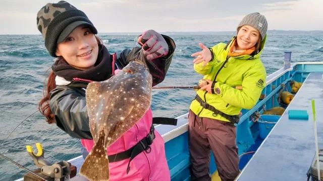 1 女流沖釣りマイスター・杉田千紘と楽しむ千葉県大原のヒラメ
