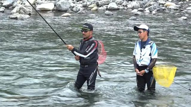釣り百景 ＃295 人気バサーが初チャレンジ！滋賀県安曇川の鮎の友釣り