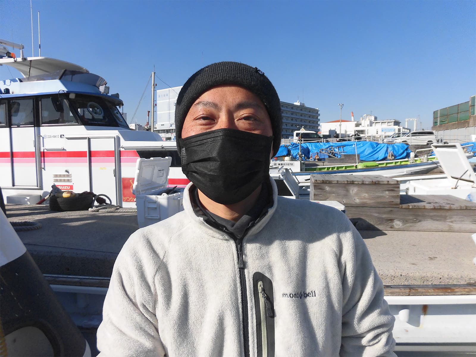 お世話になった長崎功船長