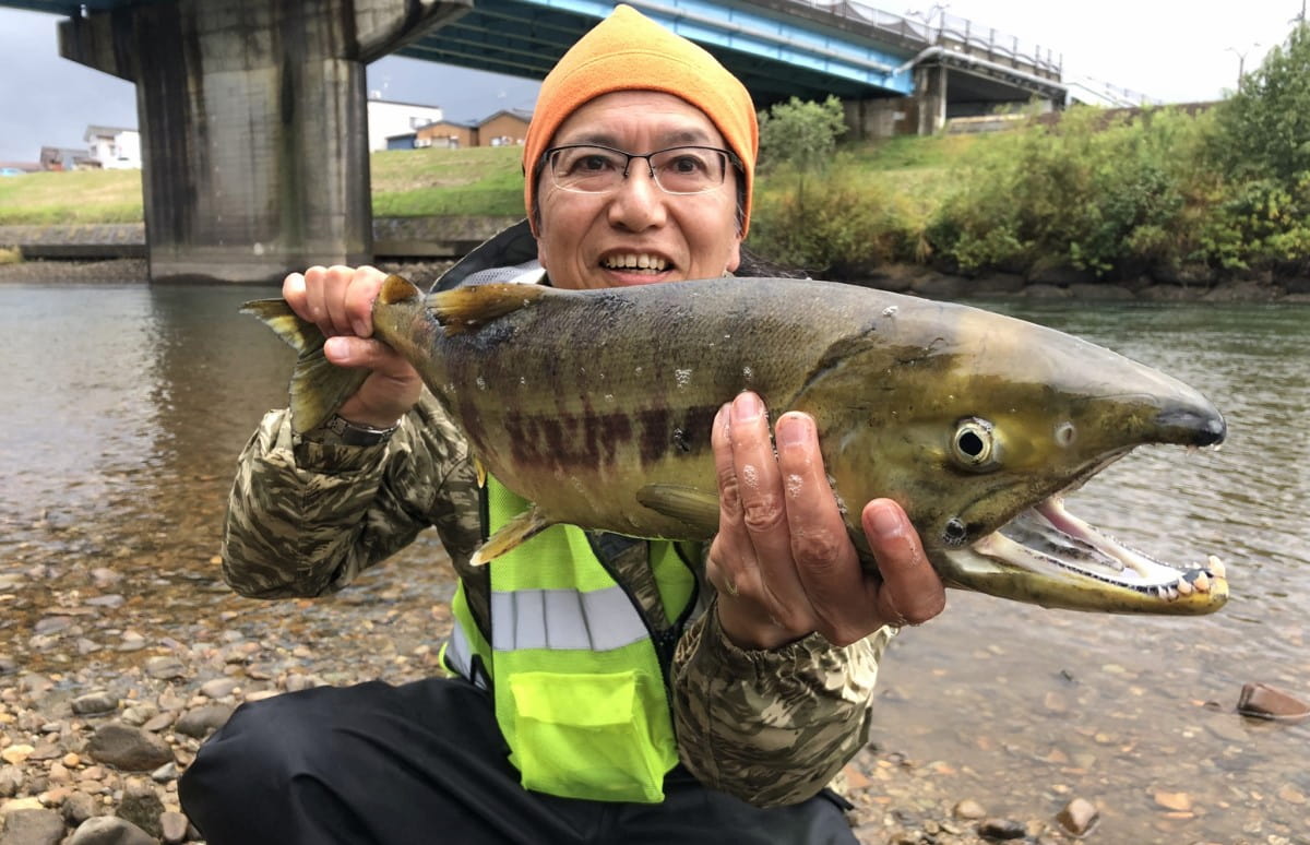 日本で楽しむサーモンフィッシング！ 新潟県・五十嵐川で初めてのサケ