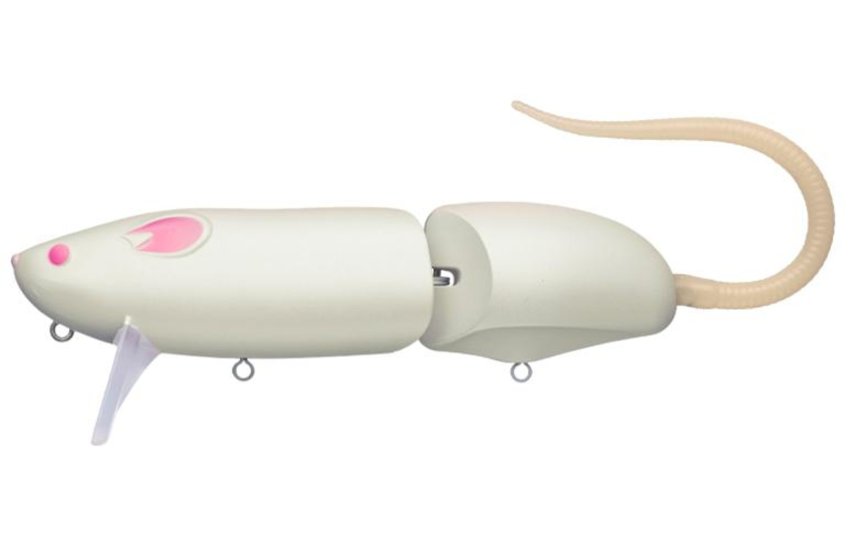 リバースエッジビッグベイトルアー 魚型 グリーン/イエロー