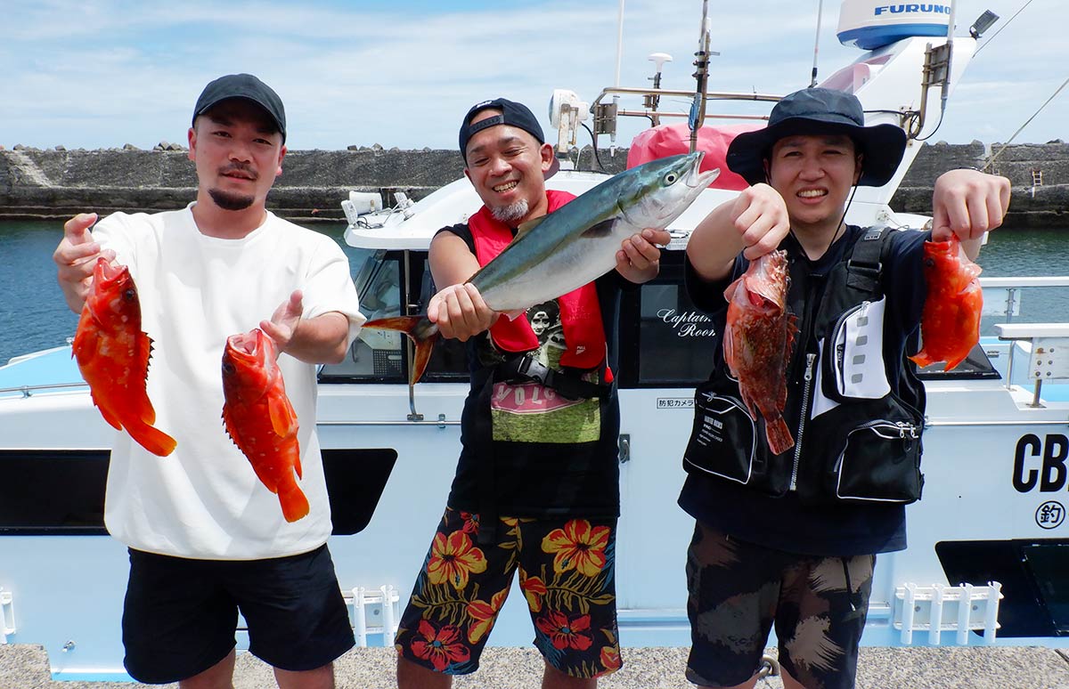 旬魚乱舞】外房勝浦沖のSLJが熱い！根魚、マダイ、ヒラマサ、ワラサ！千葉県勝浦川津港『不動丸』 | 釣りビジョン マガジン | 釣りビジョン