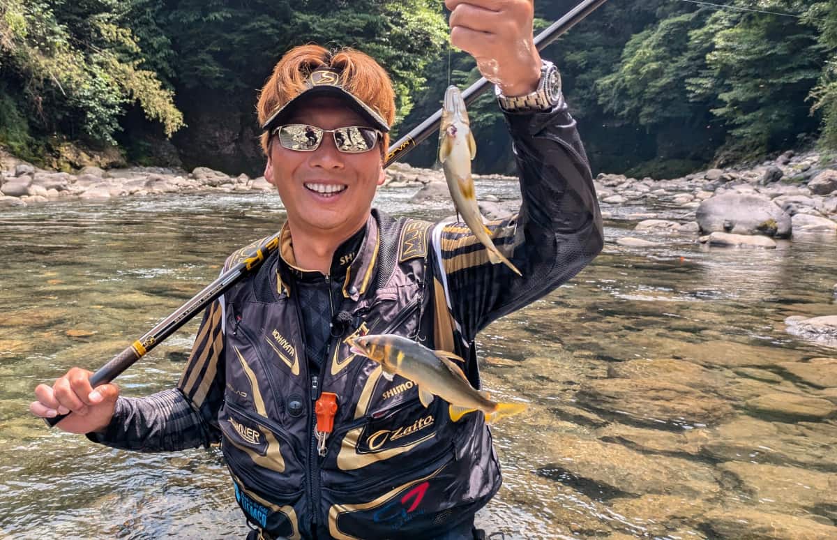 最終値下げ】SHIMOTUKE鮎ベスト髙橋祐次プロ