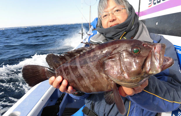 千葉県 大原 岩船沖 イワシ餌で大型マハタを狙う オフショアマガジン 釣りビジョン